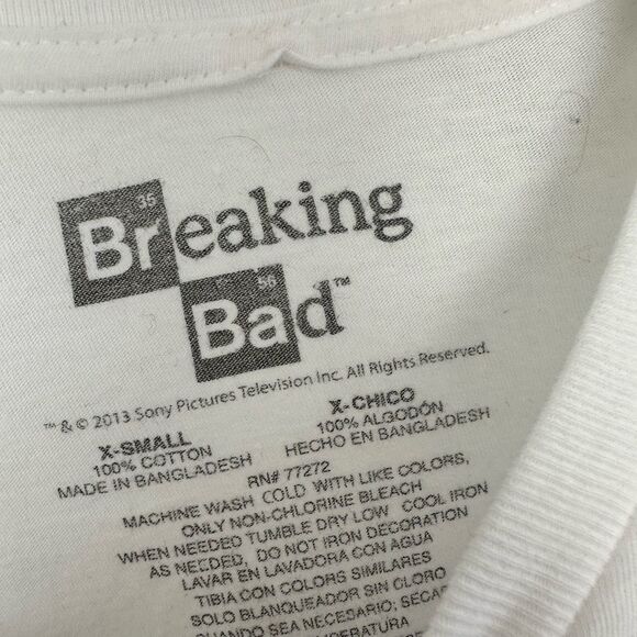 Breaking Bad Adult Extra Small Remember my Name Tee New - Picture 2 of 7